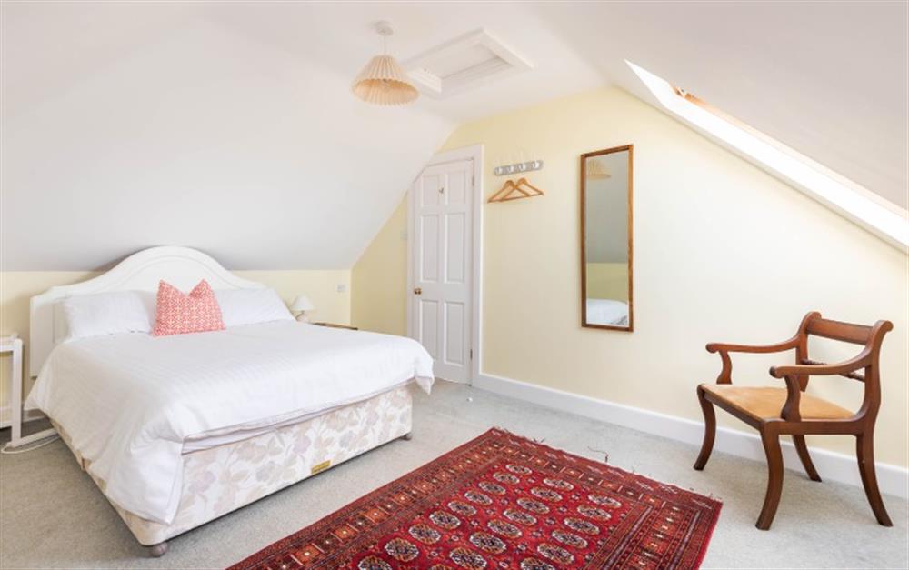 Top floor double bedroom  at Double Gates in Hope Cove