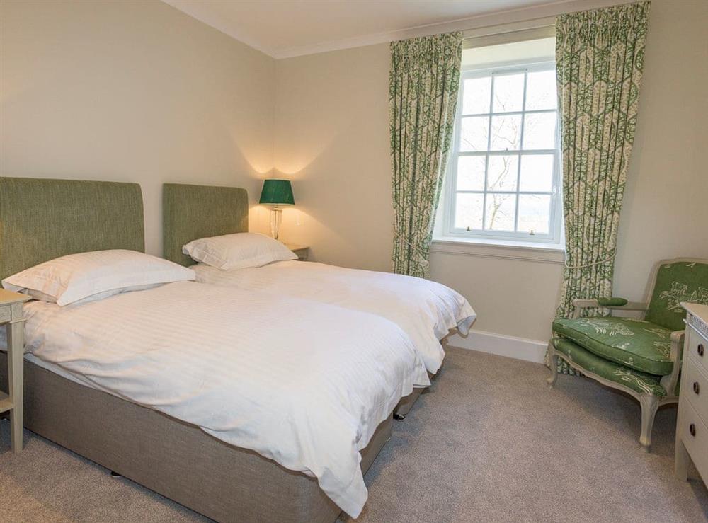 Comfortable twin bedroom at The House of Machrie, 