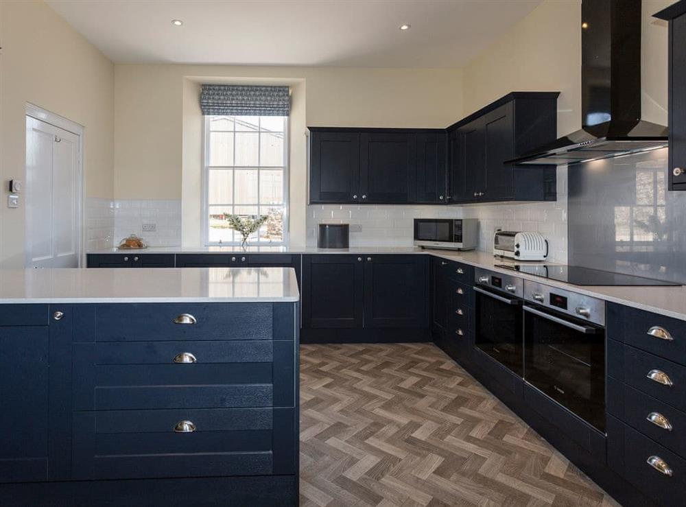 Tastefully modernised kitchen at The House of Machrie, 
