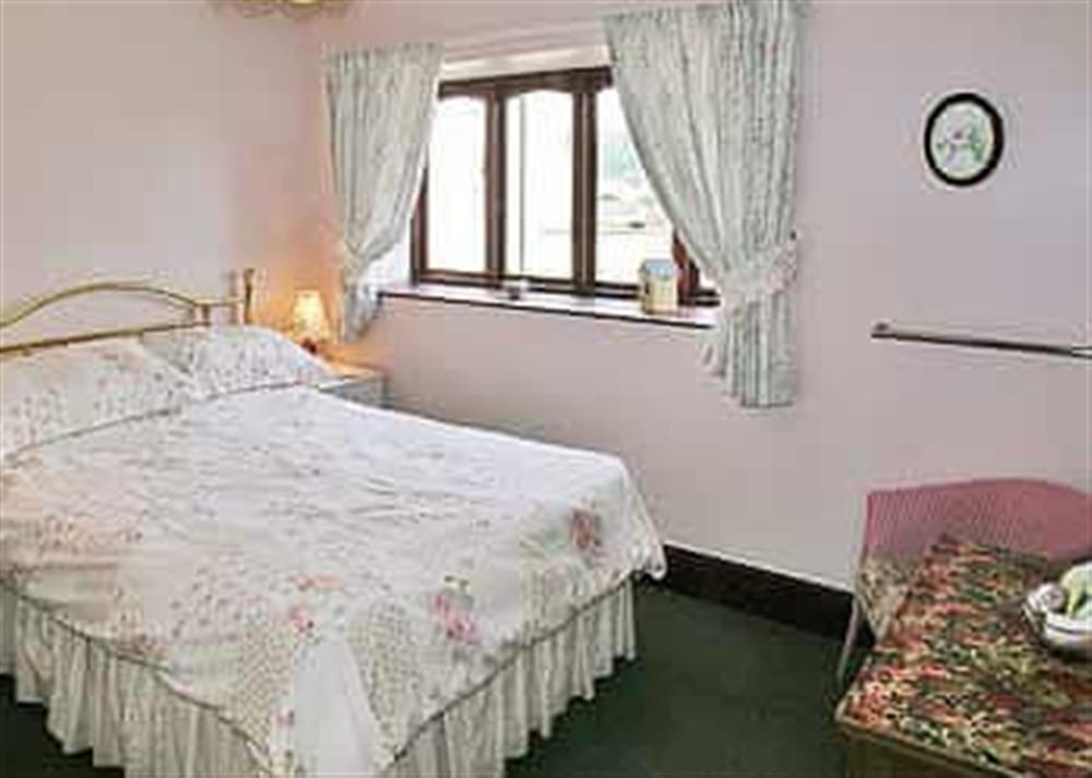 Double bedroom at Dove Cottage in Minehead, Somerset