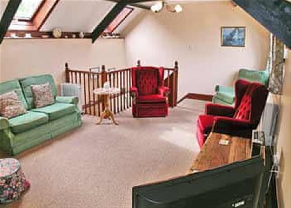 Living room at Dove Cottage in Minehead, Somerset