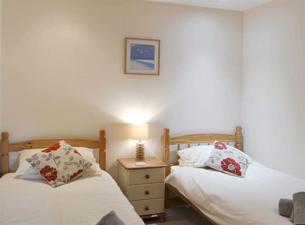 Comfortable twin bedroom at Dove in Flamborough, North Humberside