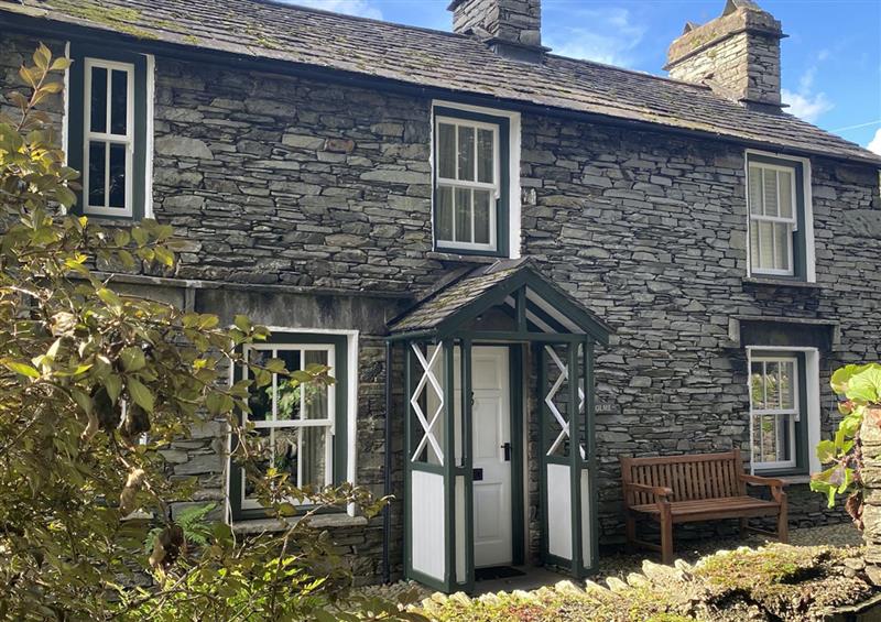 The setting at Dove Holme Cottage, Grasmere