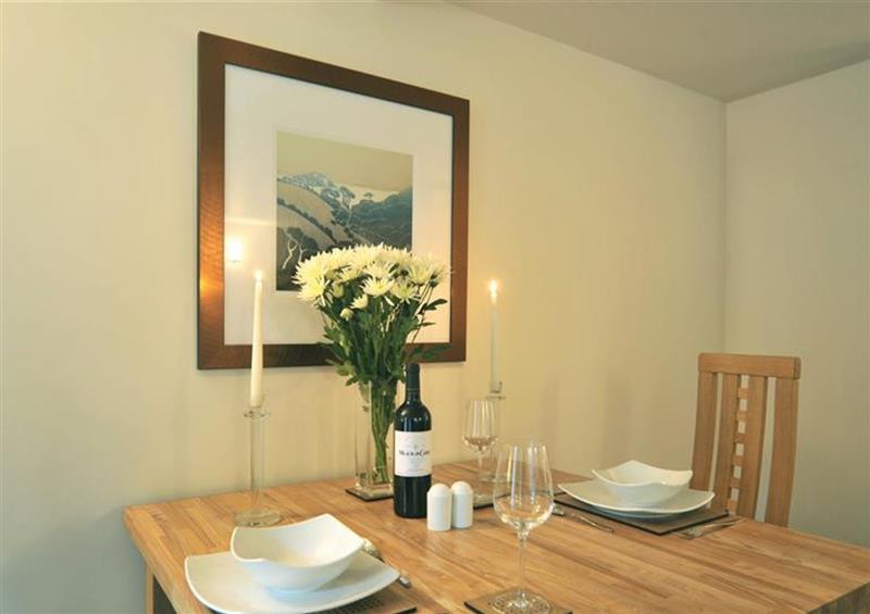 The dining room at Dove Tail Barn, Kendal