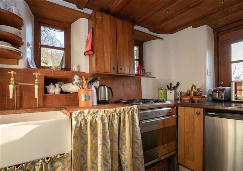 The kitchen at Dovecot Cottage, Grasmere