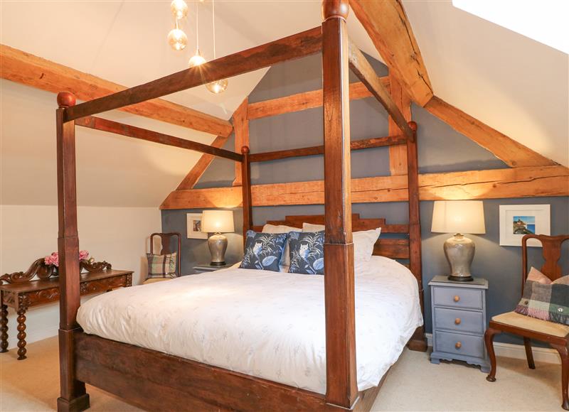 One of the bedrooms at Dovecote Cottage, Alkmonton near Ashbourne