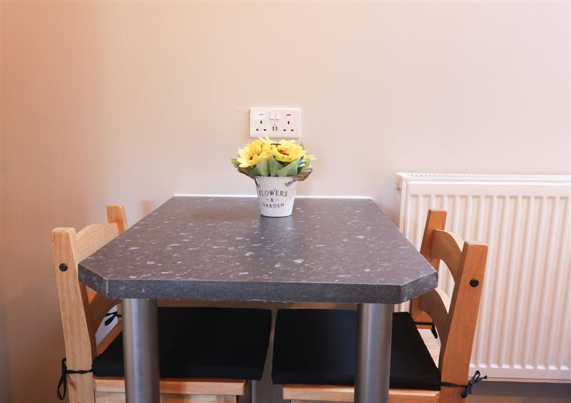 The dining area at Dovecote Cottage, Cloughton