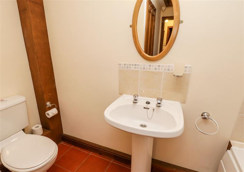 This is the bathroom at Dovecote cottage, Flyingthorpe