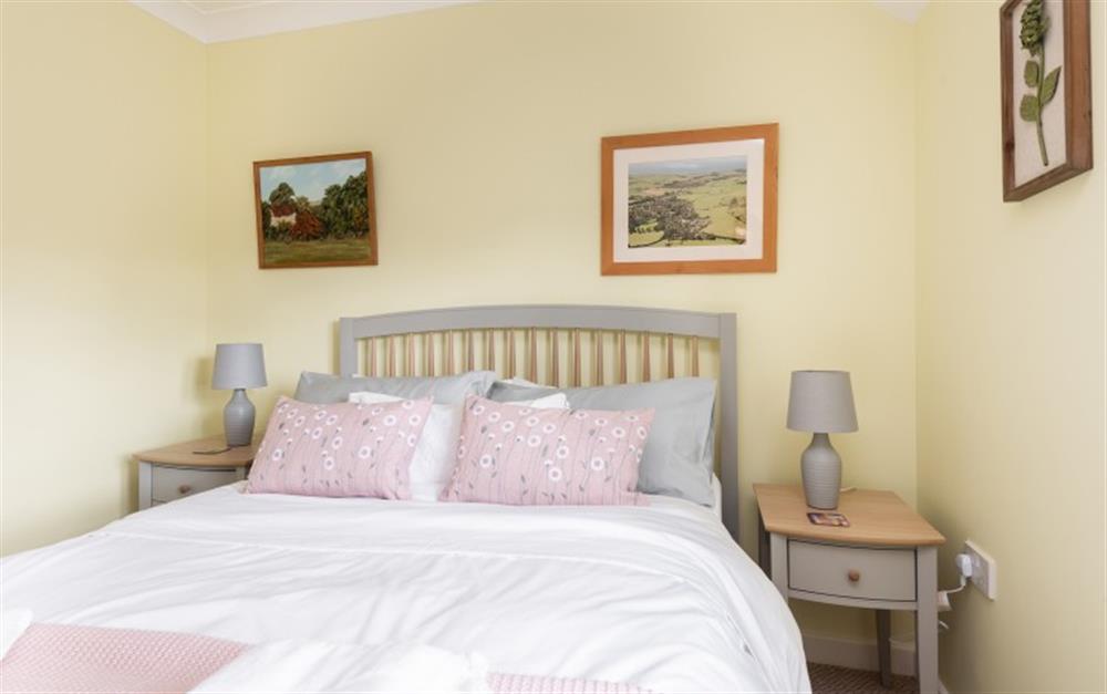 This is a bedroom at Dovecote Cottage in Portesham