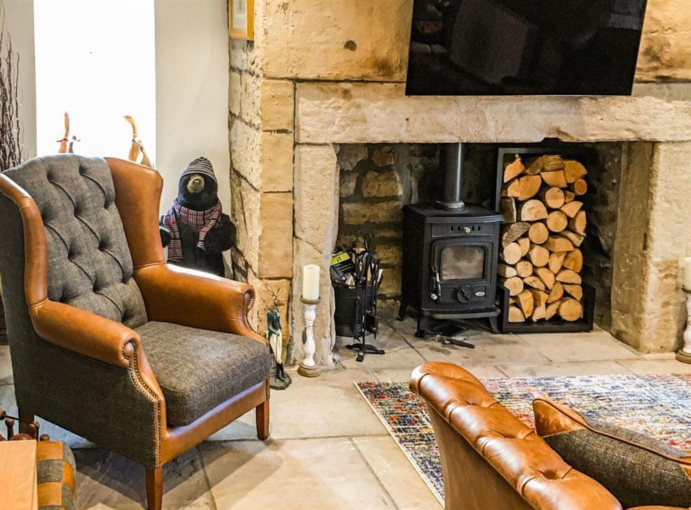 Living area at Dovecote Cottage in ROTHBURY, Northumberland