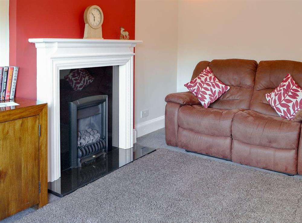 Cosy sitting room at Dovecote House in Wooler, Northumberland