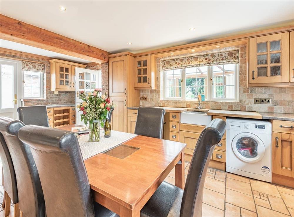 Kitchen at Dovedale Cottage in Coningsby, near Lincoln, Lincolnshire