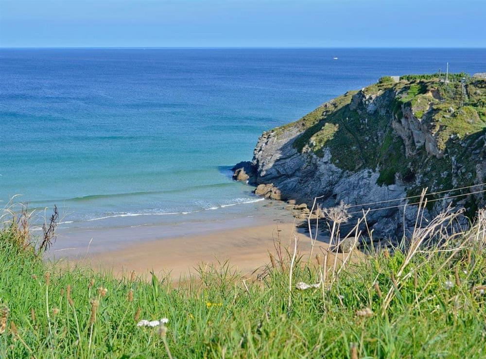 Holywell beach at Dover Row Cottage in Zelah, near Perranporth, Cornwall