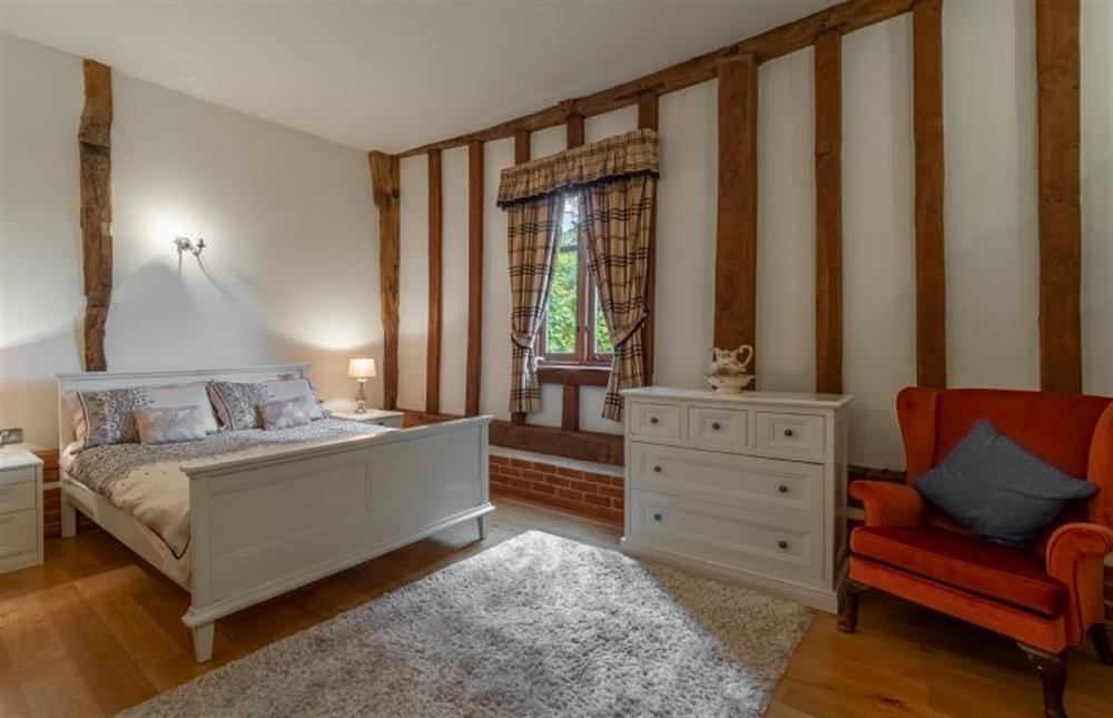 Bedroom two with super-king size bed at Doves Barn, Needham Market