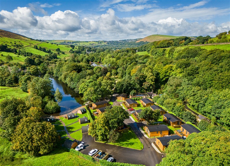 The setting of Dovestone Spa Accessible