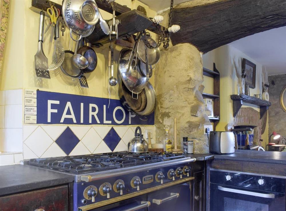 Kitchen at Doward Farm in Whitchurch, Herefordshire