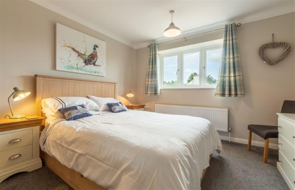 First floor: Bedroom two at Downlands, Burnham Market  near Kings Lynn