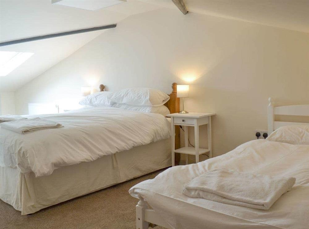 Spacious family bedroom at Louisas Cottage, 