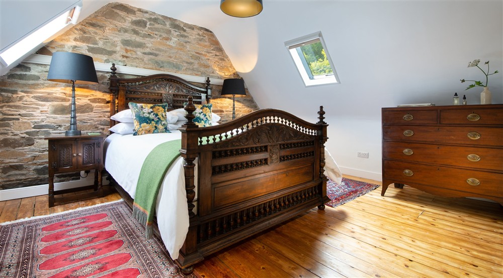 The bedroom at Downpatrick Gate Lodge in Downpatrick, County Down
