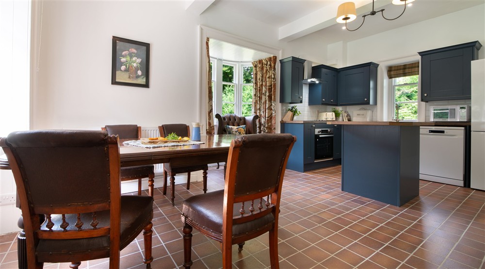 The dining kitchen at Downpatrick Gate Lodge in Downpatrick, County Down