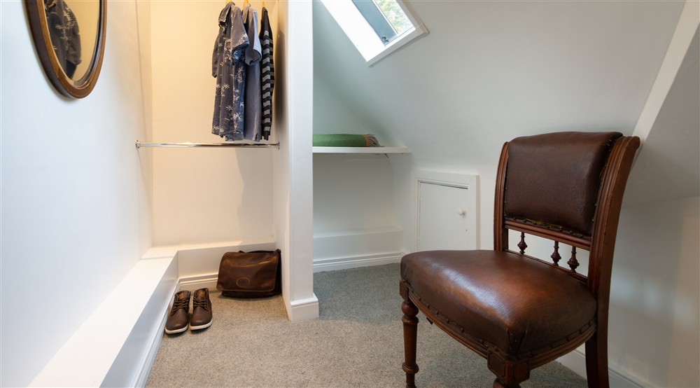 The dressing room at Downpatrick Gate Lodge in Downpatrick, County Down
