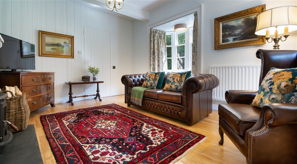 The sitting room at Downpatrick Gate Lodge in Downpatrick, County Down