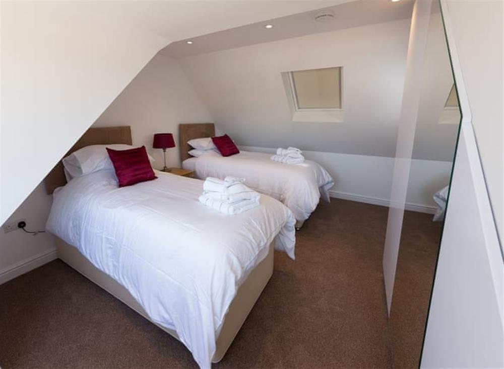 Twin bedroom at Downs View in , Sandown