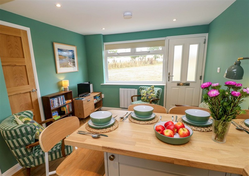 The dining room at Downs View, Yaverland near Sandown
