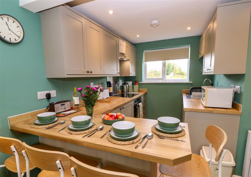 This is the kitchen at Downs View, Yaverland near Sandown