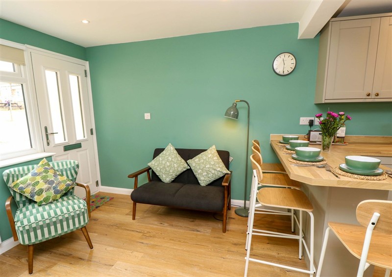 This is the living room at Downs View, Yaverland near Sandown