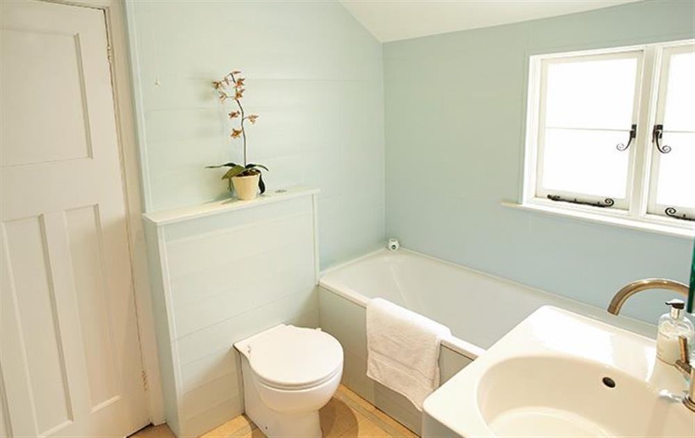 Ground floor:  Bathroom  at Downsteps Beach House, Torcross