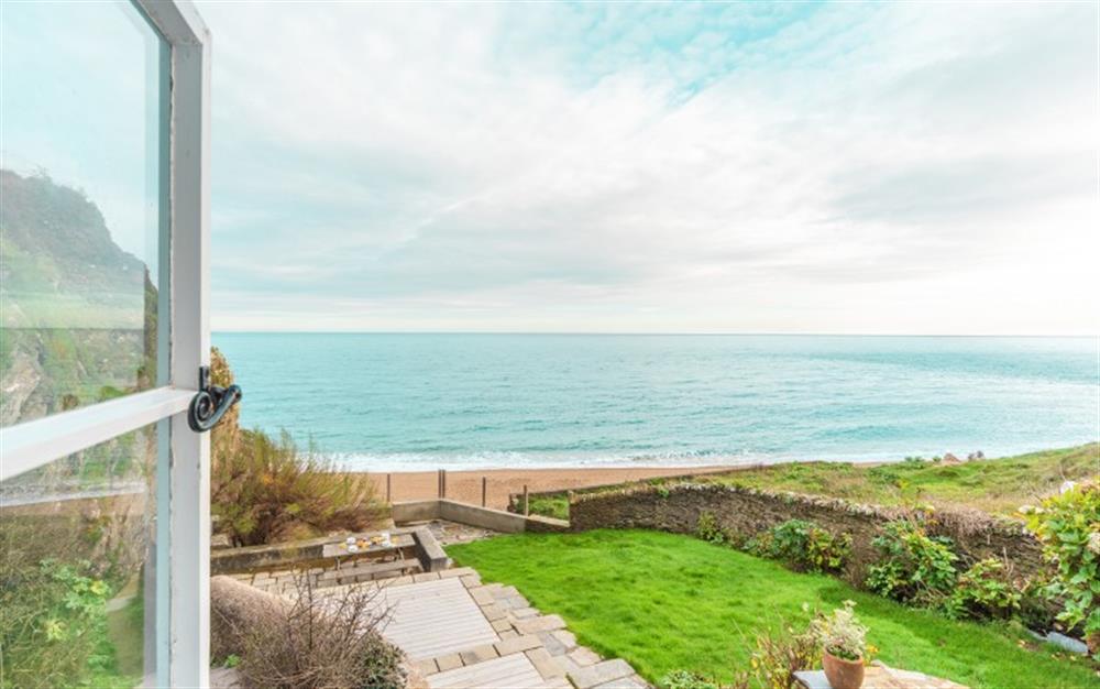 Rise and shine to beautiful views at Downsteps Beach House in Torcross