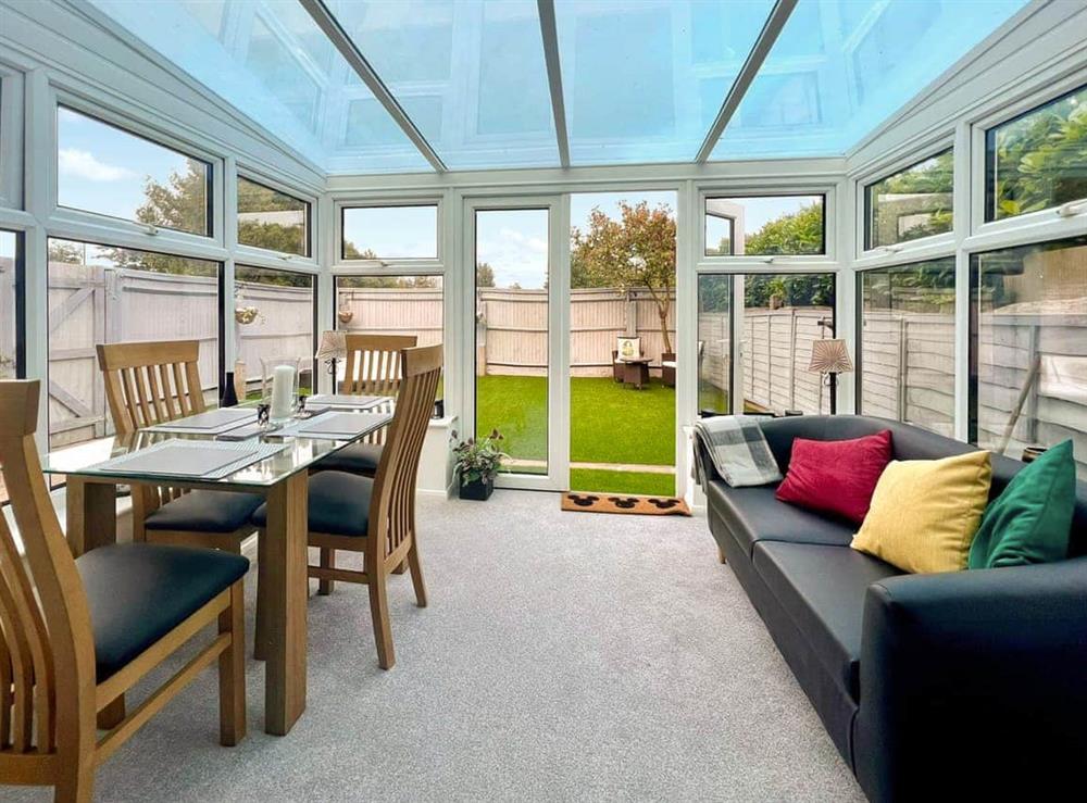 Sun room at Downsview Cottage in Wick, near Littlehampton, West Sussex
