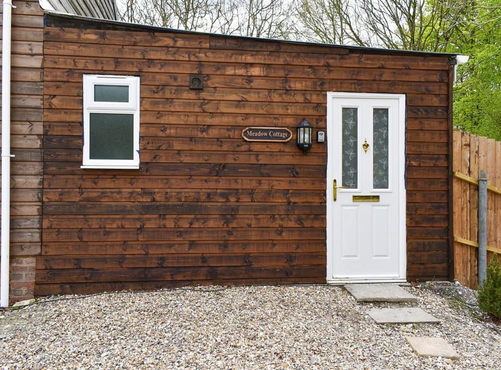 Exterior at Downwood- Meadow Cottage in Near Blandford Forum, Dorset