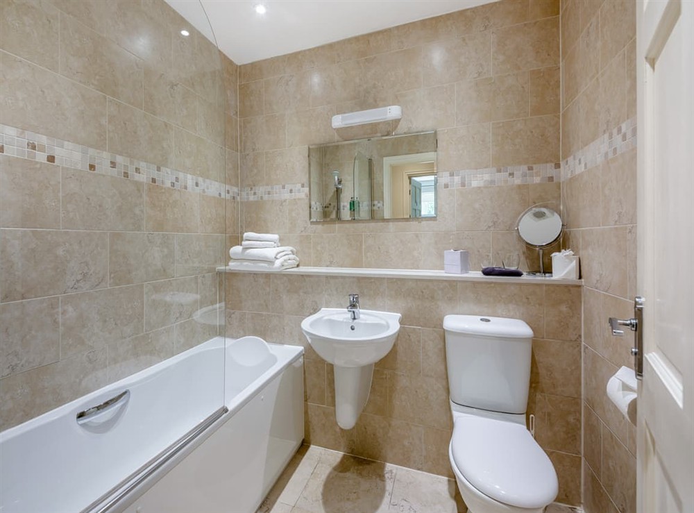 Bathroom at Doxford Dairy in Doxford, near Embleton, Northumberland