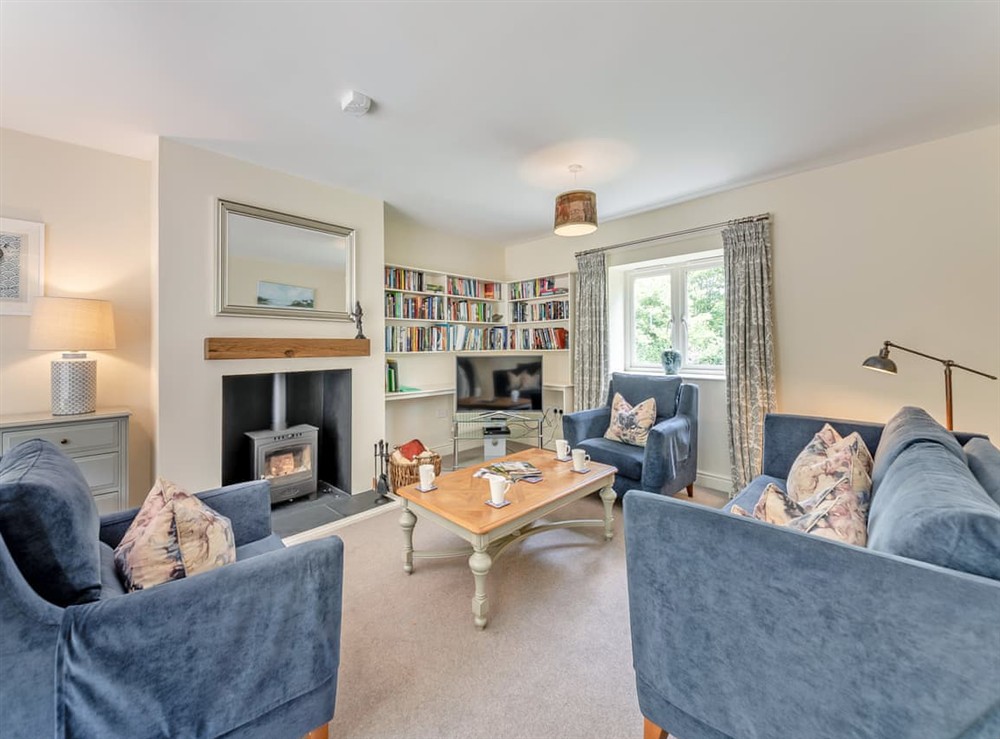 Living area at Doxford Dairy in Doxford, near Embleton, Northumberland