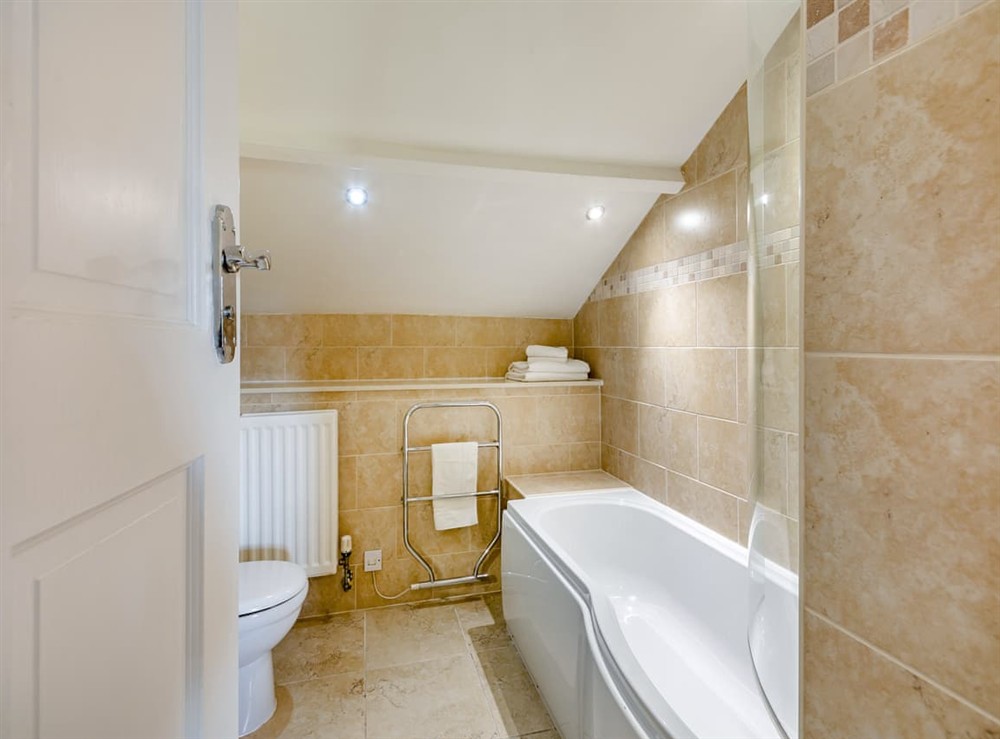 Bathroom at Doxford House in Doxford, near Embleton, Northumberland