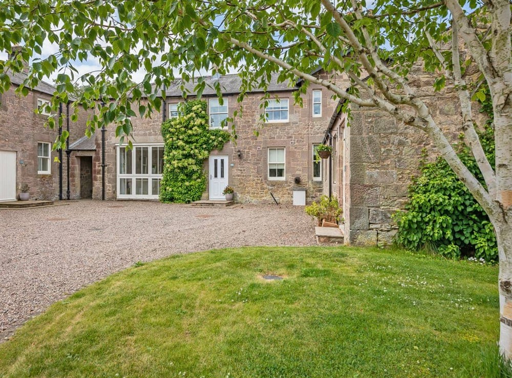 Exterior at Doxford House in Doxford, near Embleton, Northumberland