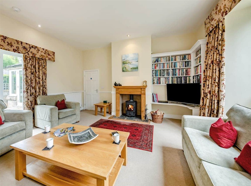 Living room at Doxford House in Doxford, near Embleton, Northumberland