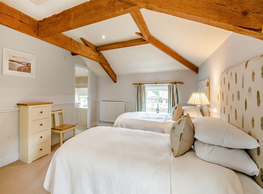 Twin bedroom at Doxford House in Doxford, near Embleton, Northumberland