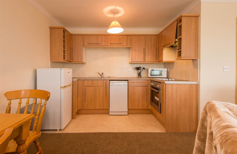Kitchen area at Dozmary View in Bodmin Moor, Cornwall