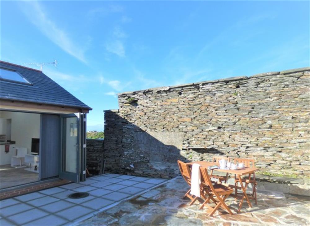 Outside at Dragon Barn, Tintagel