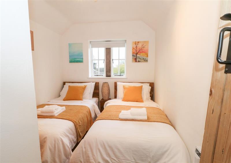 One of the 2 bedrooms at Dragon Cottage, Middleton-by-Youlgrave near Bakewell