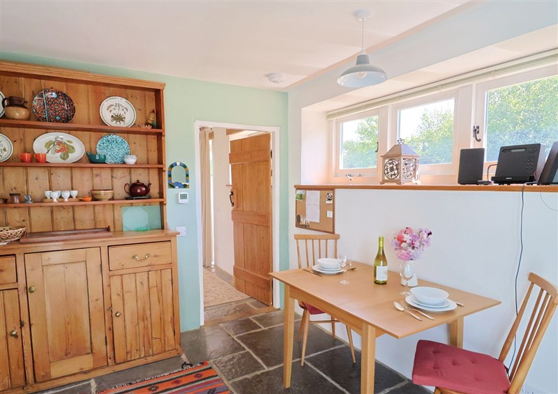 Dining room at Dragon Cottage, Musbury