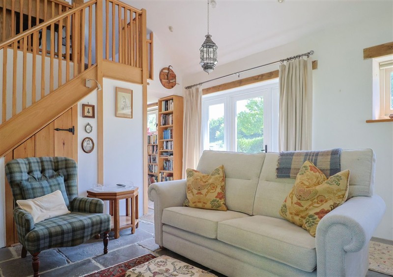 The living room at Dragon Cottage, Musbury