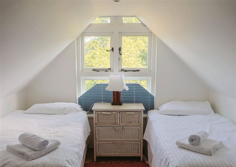 This is a bedroom at Dragon Cottage, Musbury