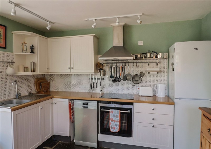 This is the kitchen at Dragon Cottage, Musbury