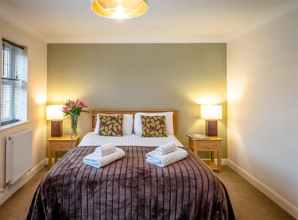 Double bedroom at Dragonfly Cottage in Bridgwater, Somerset