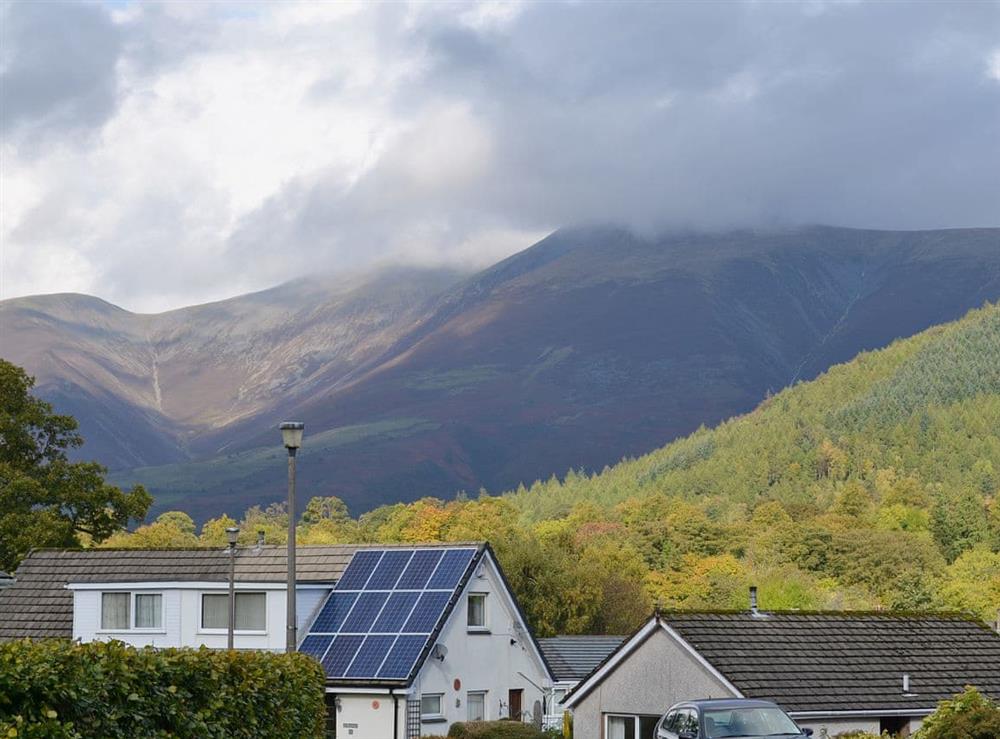View at Dragonfly Cottage in Keswick, Cumbria