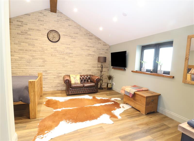 Relax in the living area at Dragonstone Lodge, East Cowton